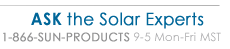 Aske the Solar Power Products experts