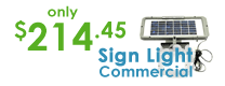Solar Sign Light