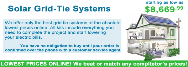 Solar Grid Tie Systems