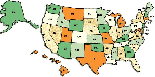 Solar Rebates Map