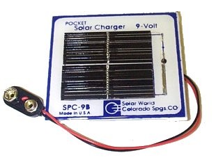 Handy Pocket Solar Charger For ix Volt Battery