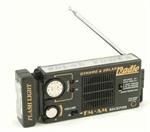 Solar & Dynamo AM/FM Radio with Flashlight