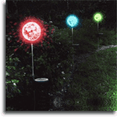 solar globe landscape light