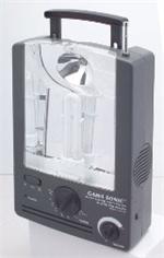 Solar Lamp with Torch and Radio